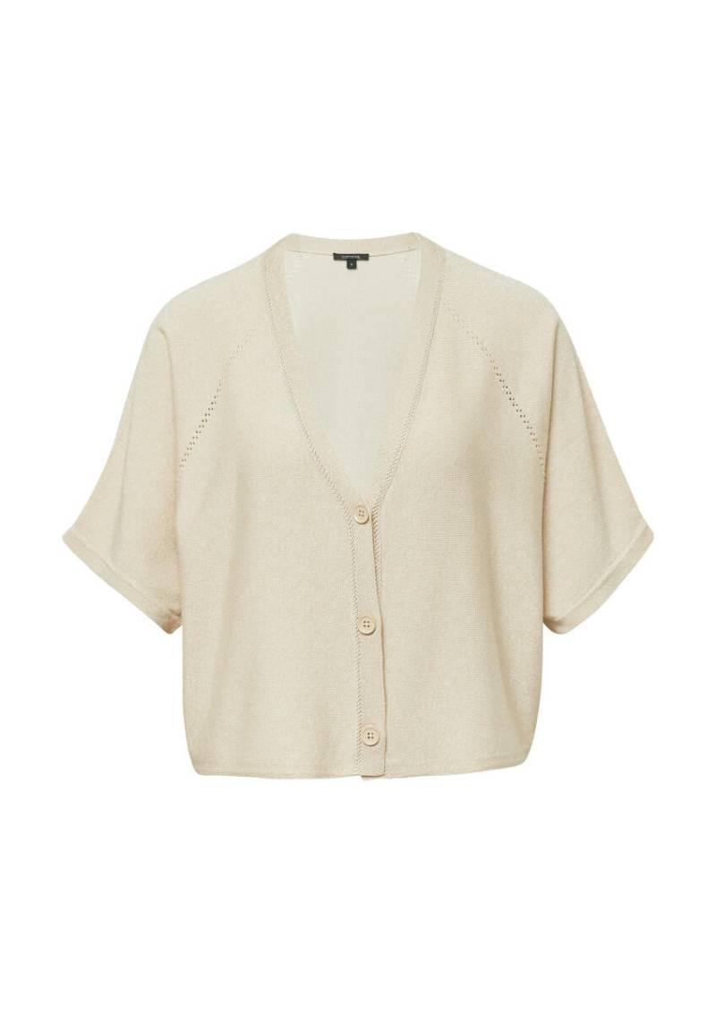 comma - Strickjacke beige - Gr. - S von comma