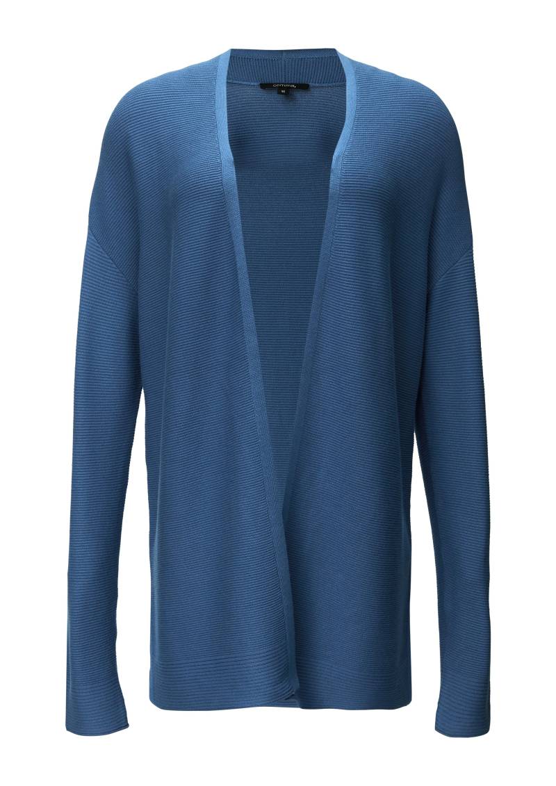 comma - Strickjacke blau - Gr. - 44 von comma