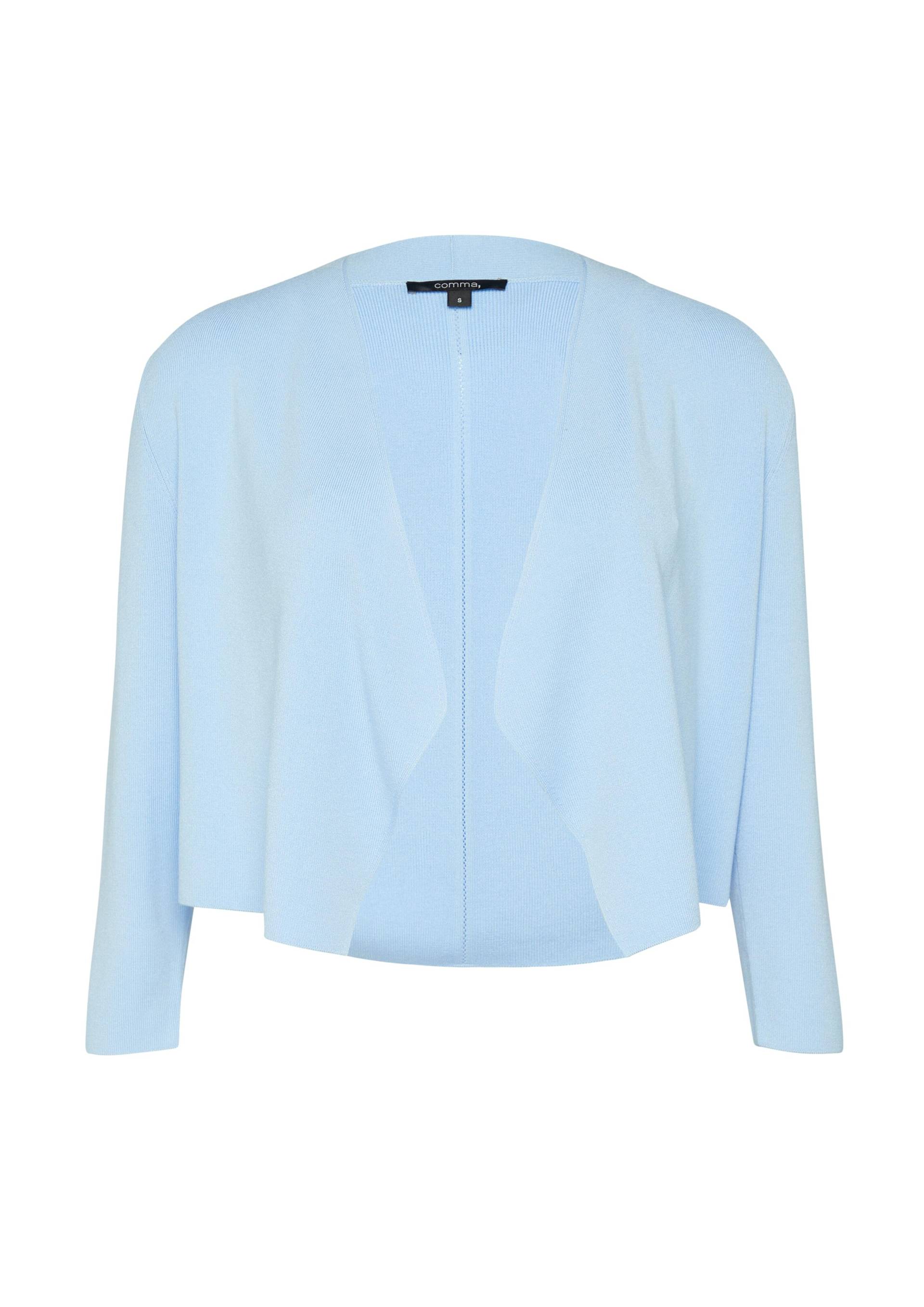comma - Strickjacke blau - Gr. - L von comma