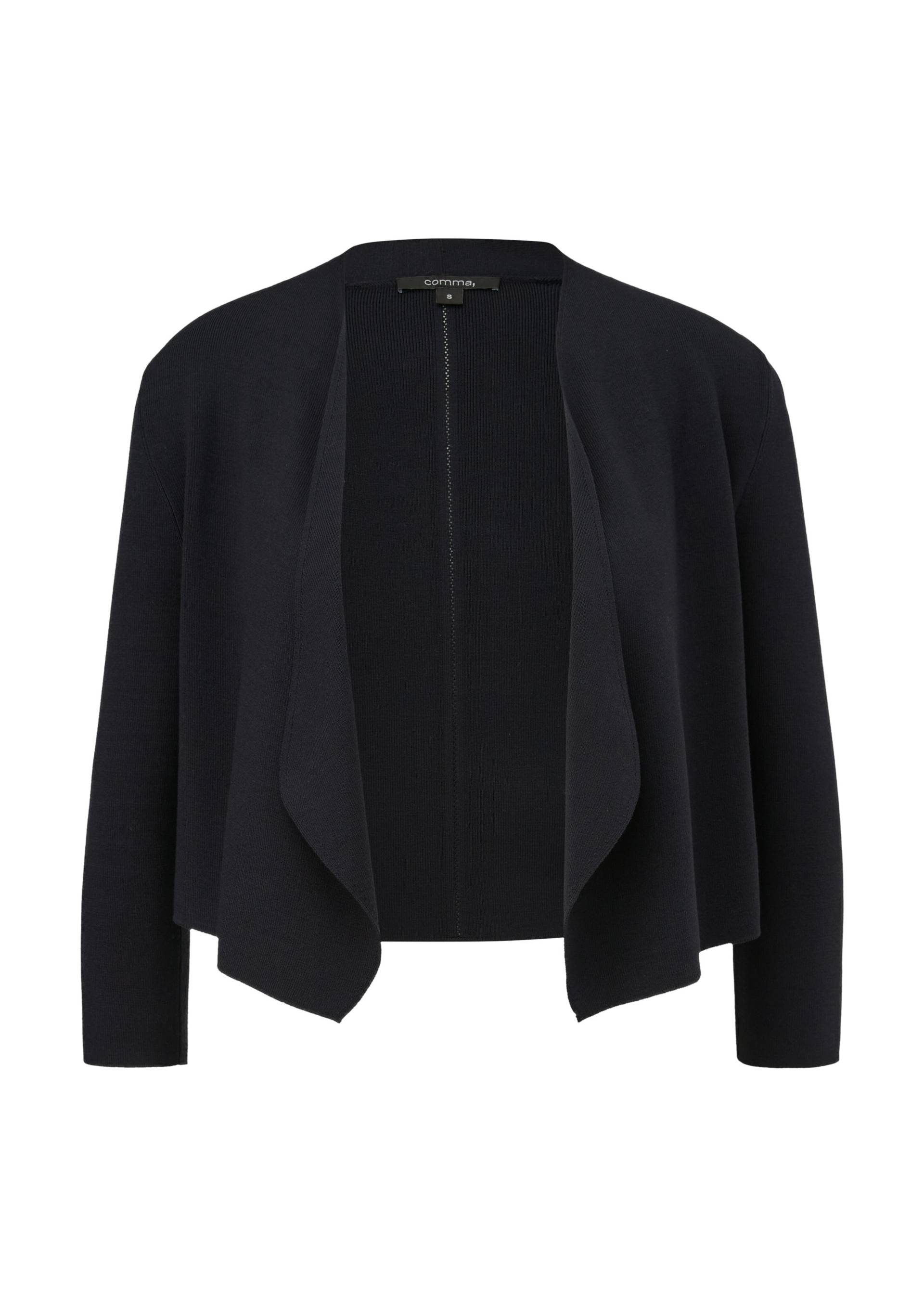 comma - Strickjacke blau - Gr. - L von comma