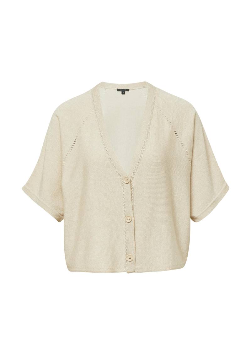 comma - Strickjacke creme - Gr. - XL von comma