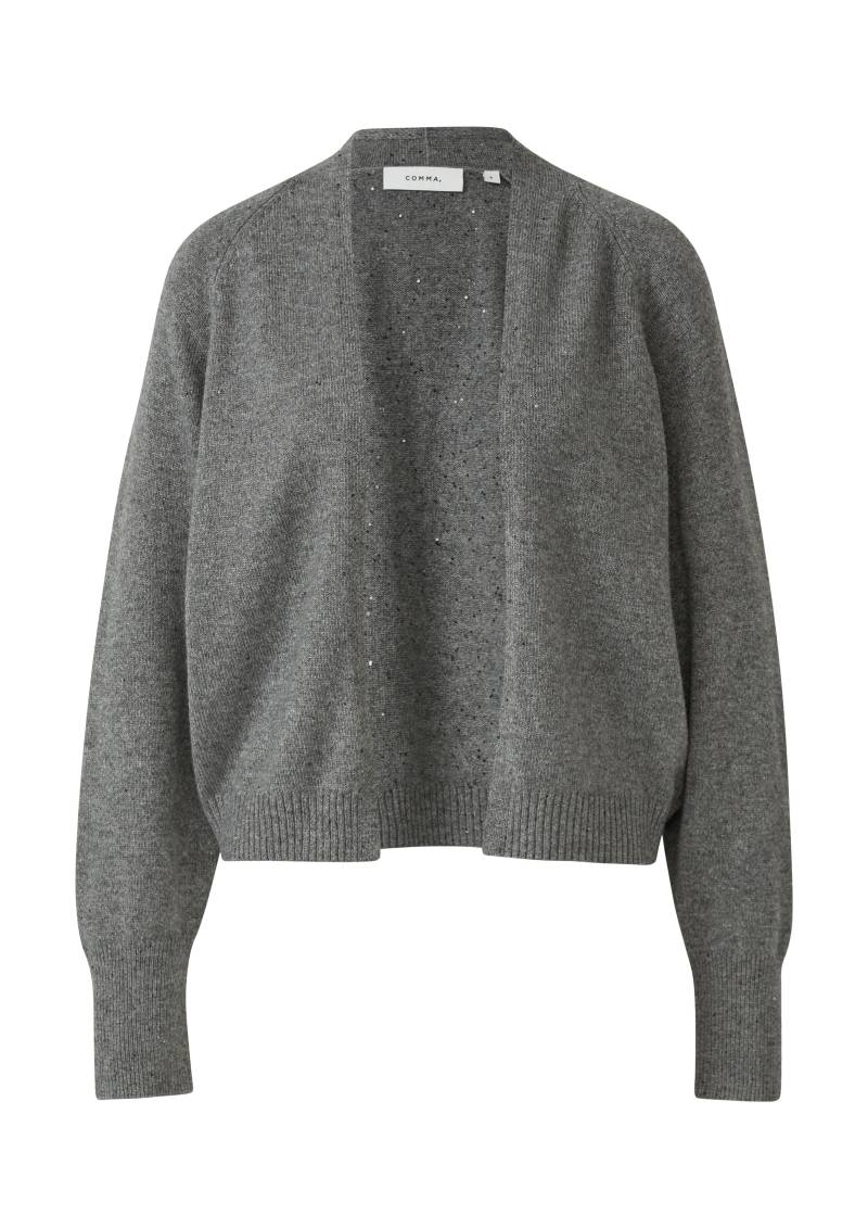 comma - Strickjacke grau - Gr. - XS von comma