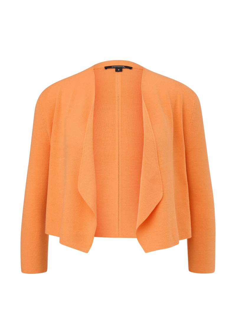 comma - Strickjacke orange - Gr. - L von comma