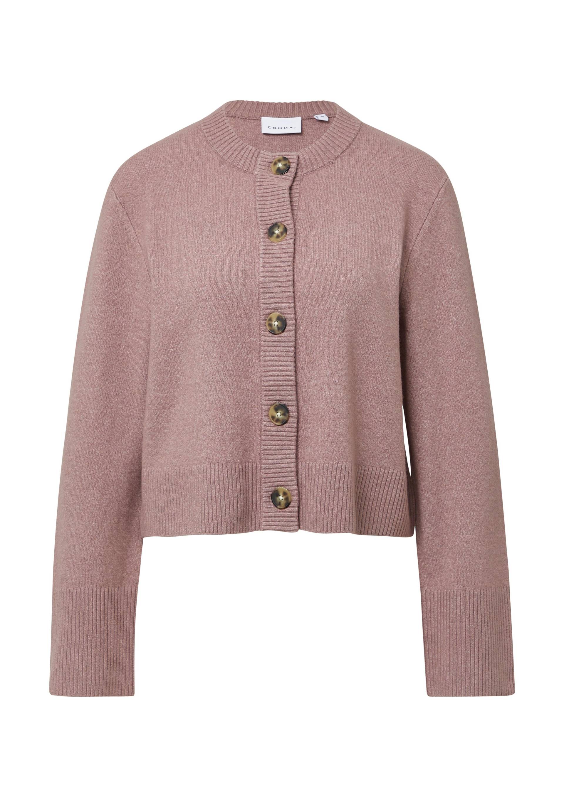 comma - Strickjacke pink - Gr. - 40 von comma