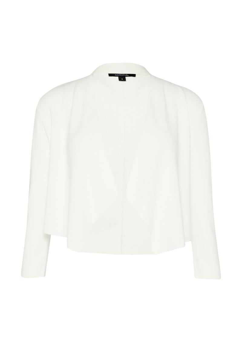 comma - Strickjacke weiß - Gr. - XL von comma