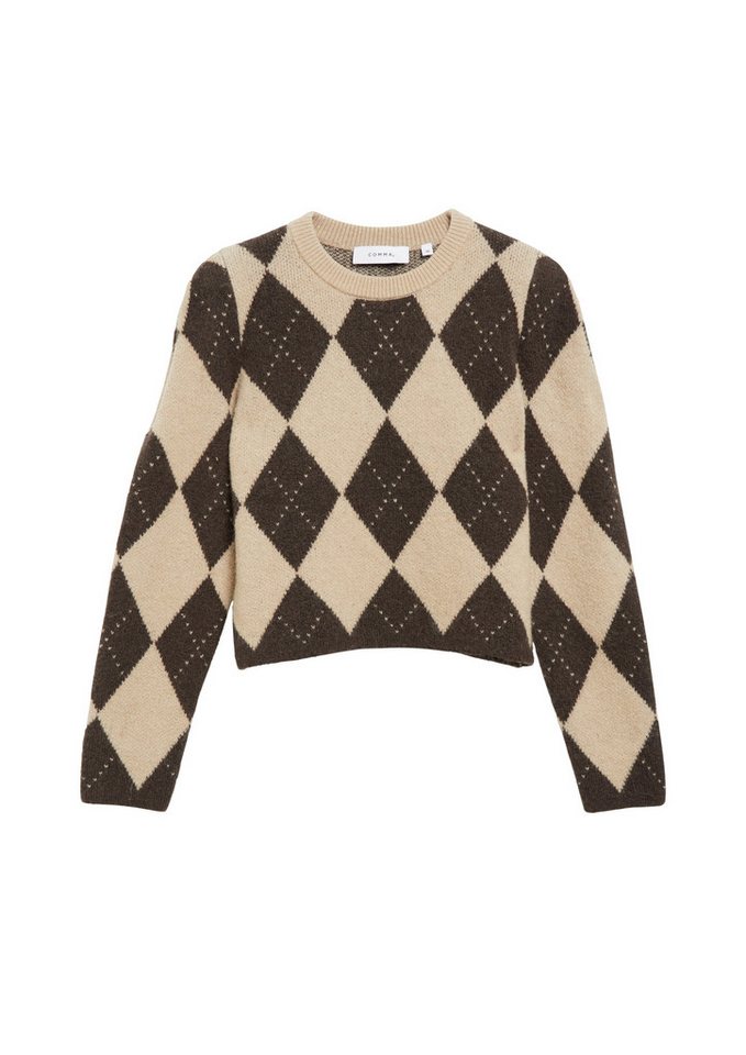 comma Strickpullover Strickpullover von comma