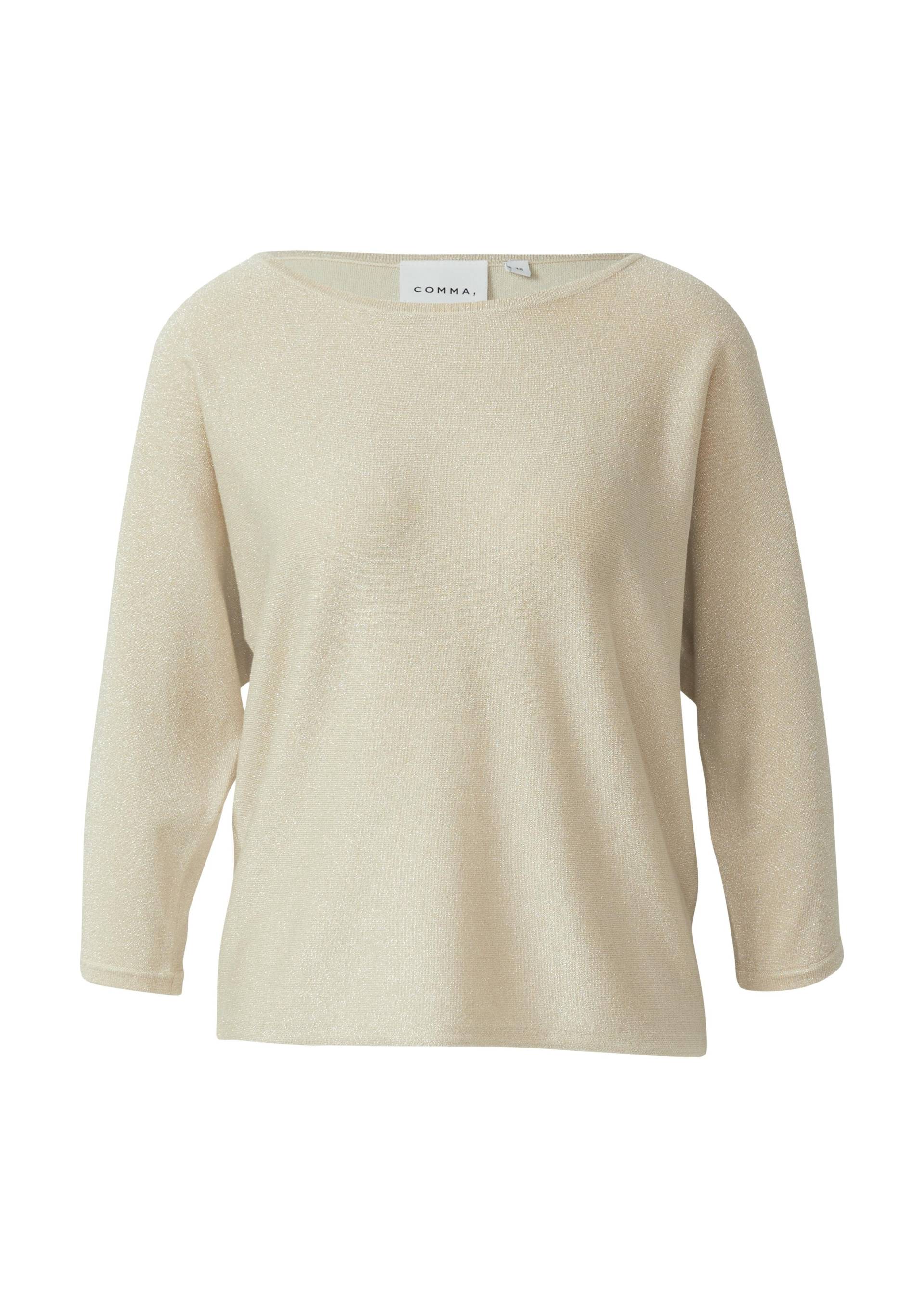 comma - Strickpullover beige - Gr. - 38 von comma