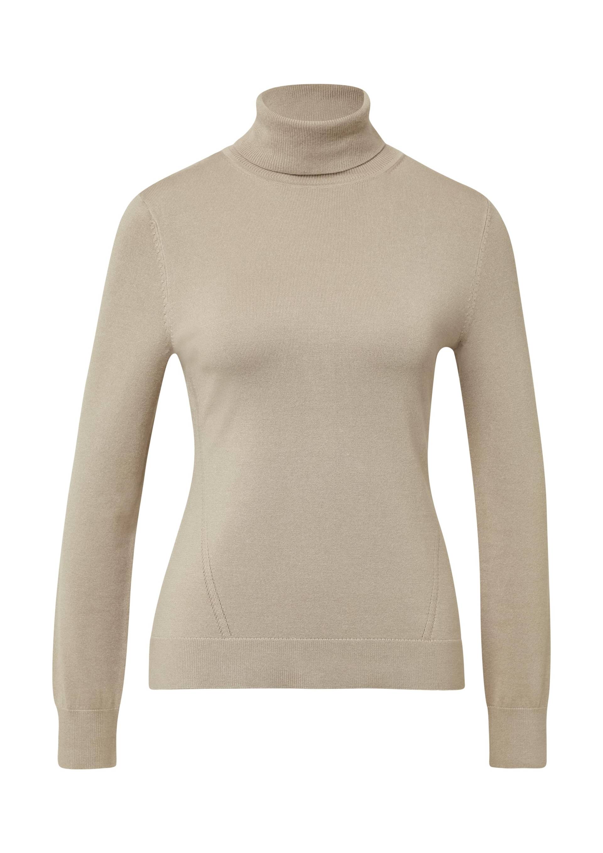 comma - Strickpullover beige - Gr. - 40 von comma