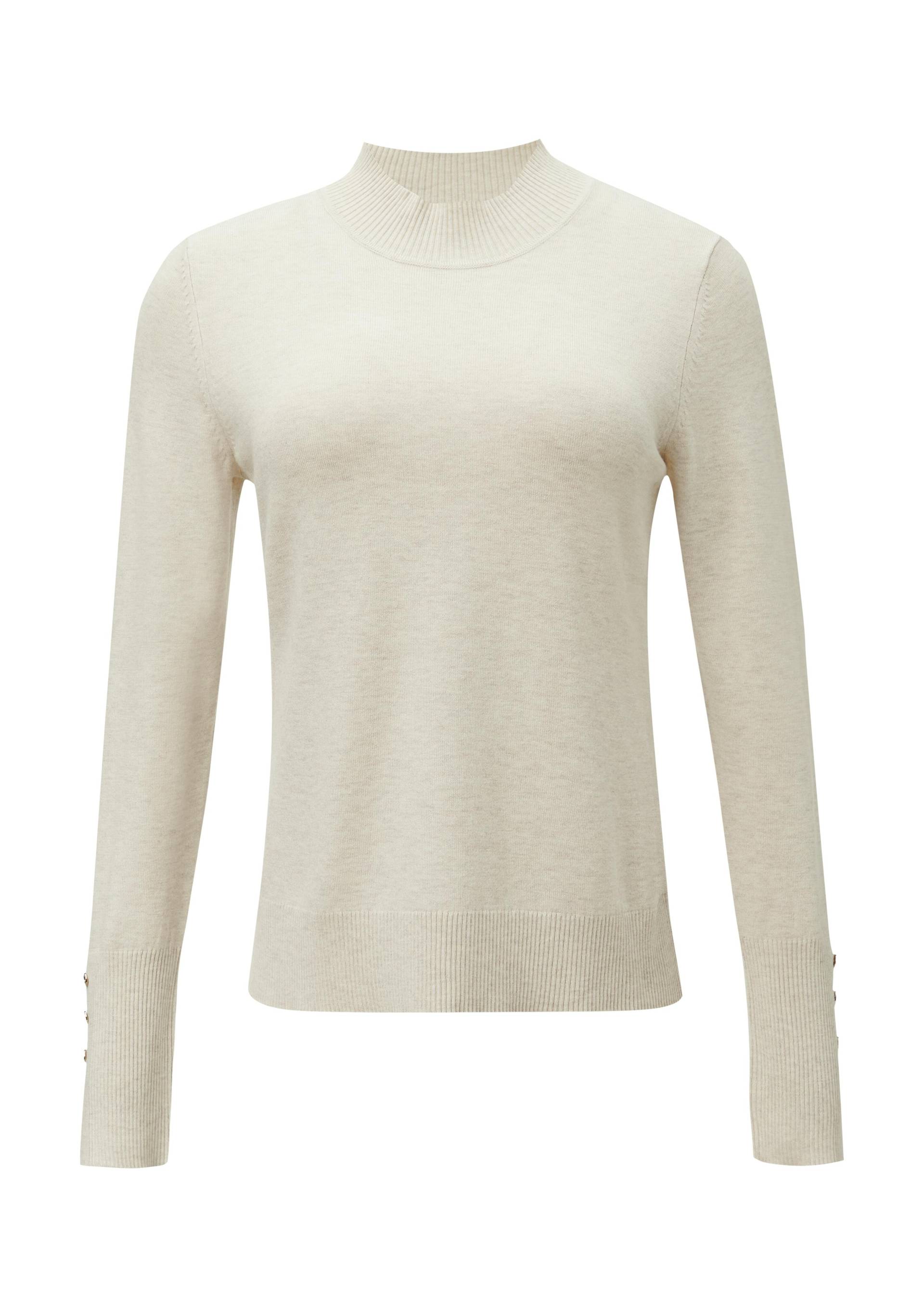 comma - Strickpullover beige - Gr. - 44 von comma