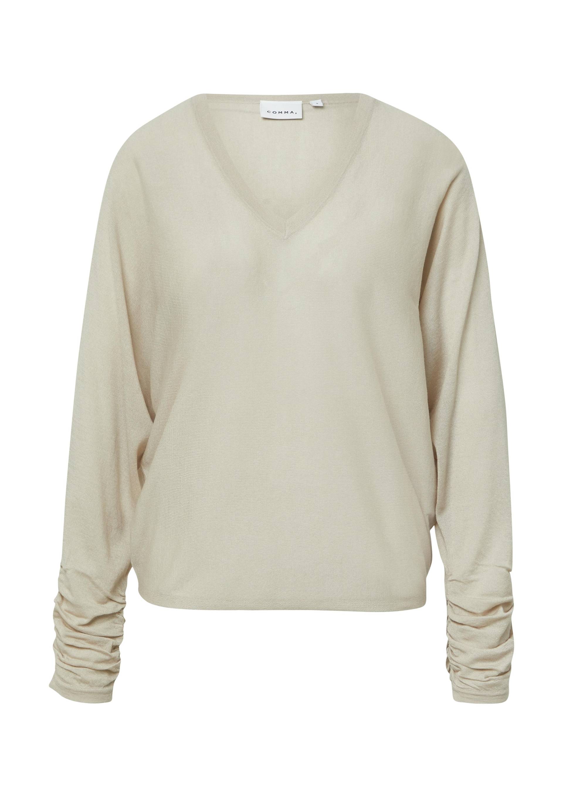 comma - Strickpullover beige - Gr. - M von comma