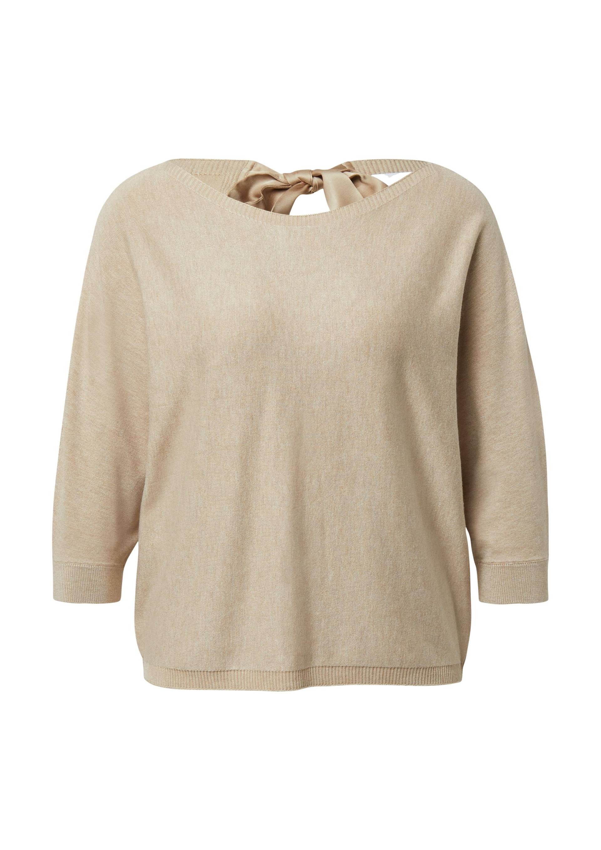 comma - Strickpullover braun - Gr. - 36 von comma