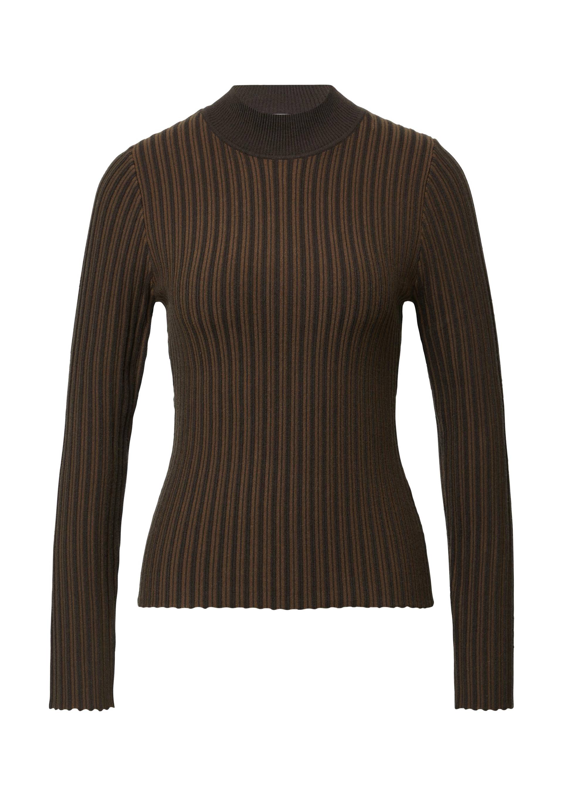 comma - Strickpullover braun - Gr. - 40 von comma