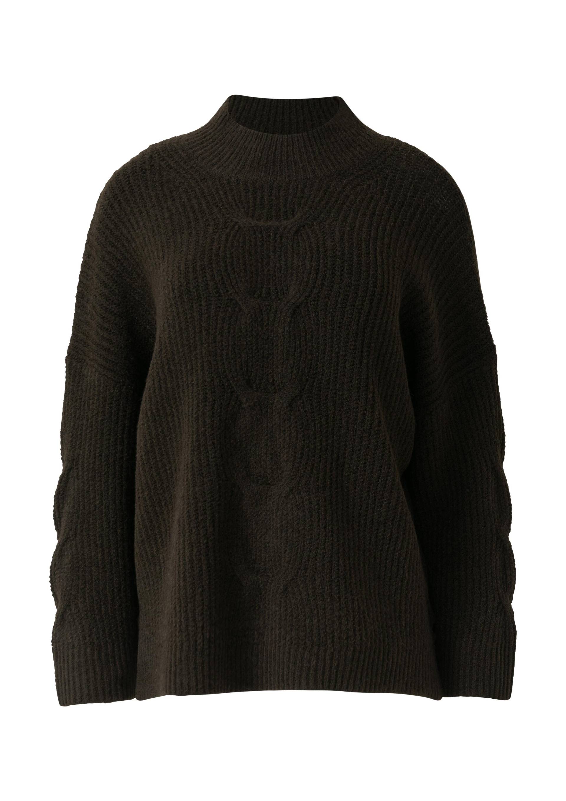comma - Strickpullover braun - Gr. - M von comma
