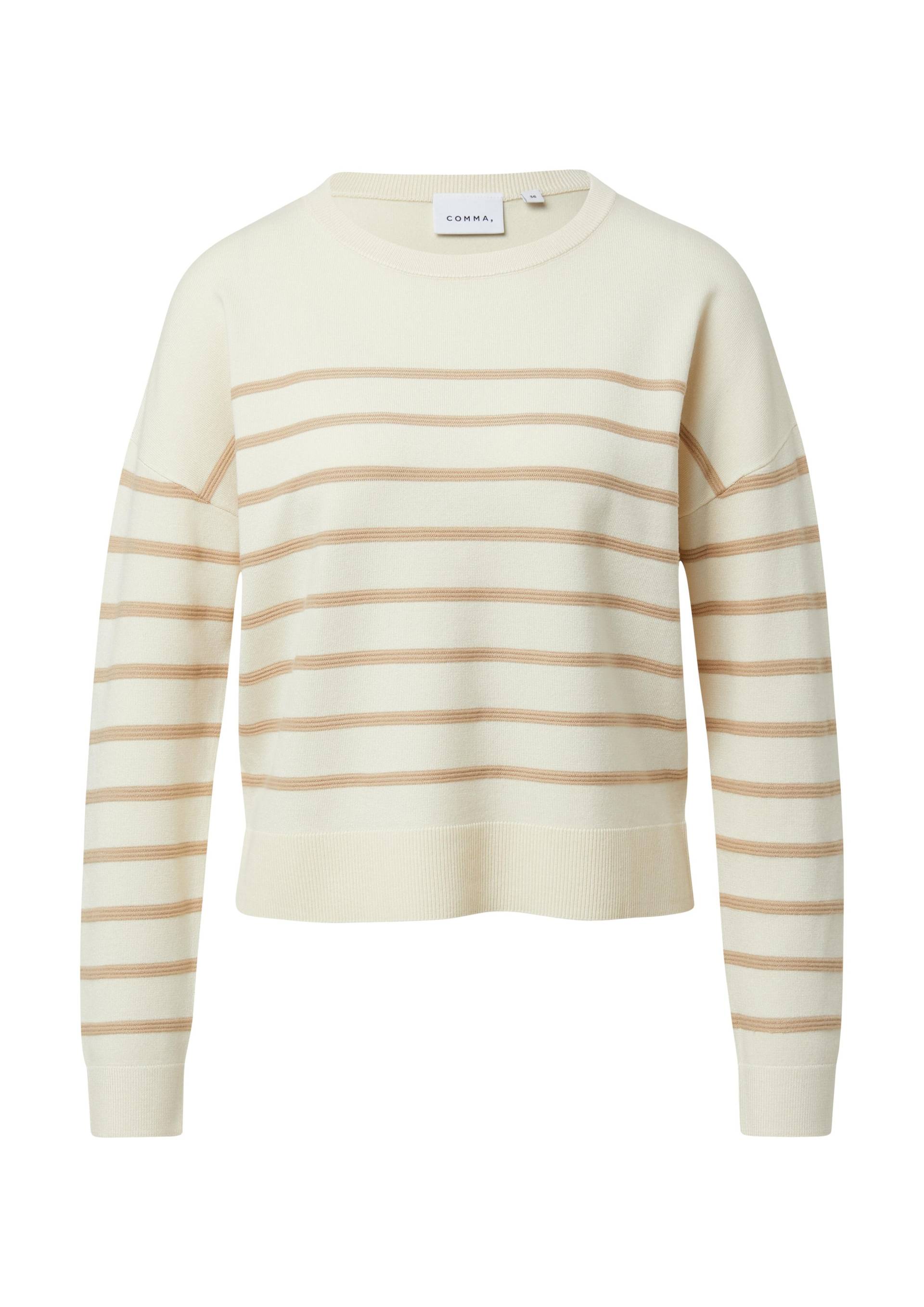 comma - Strickpullover creme - Gr. - 34 von comma