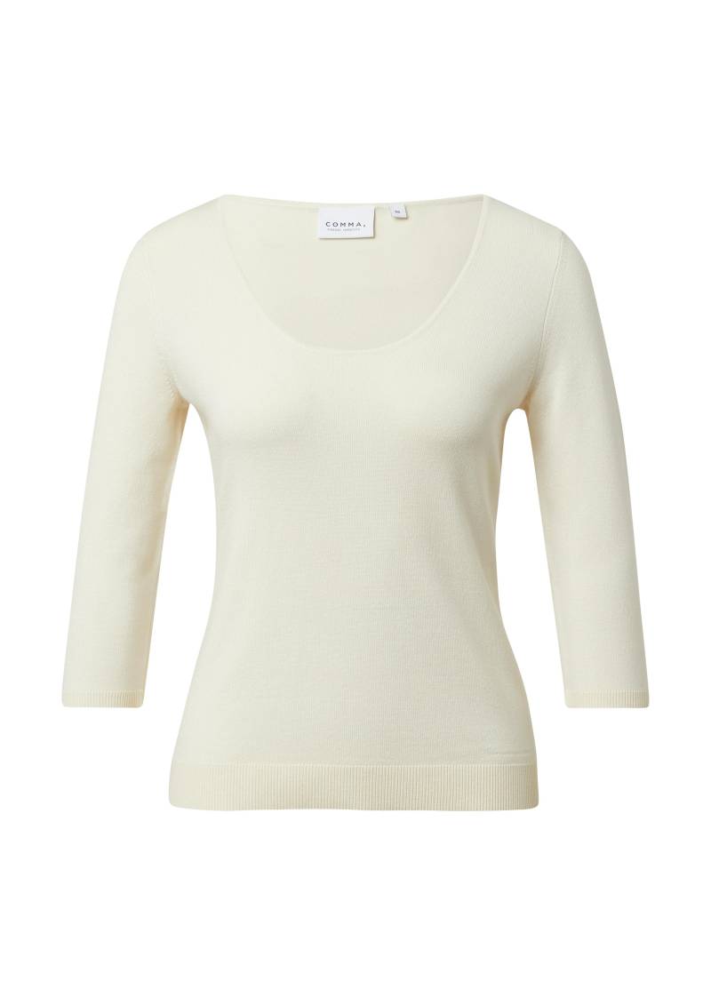comma - Strickpullover creme - Gr. - 38 von comma
