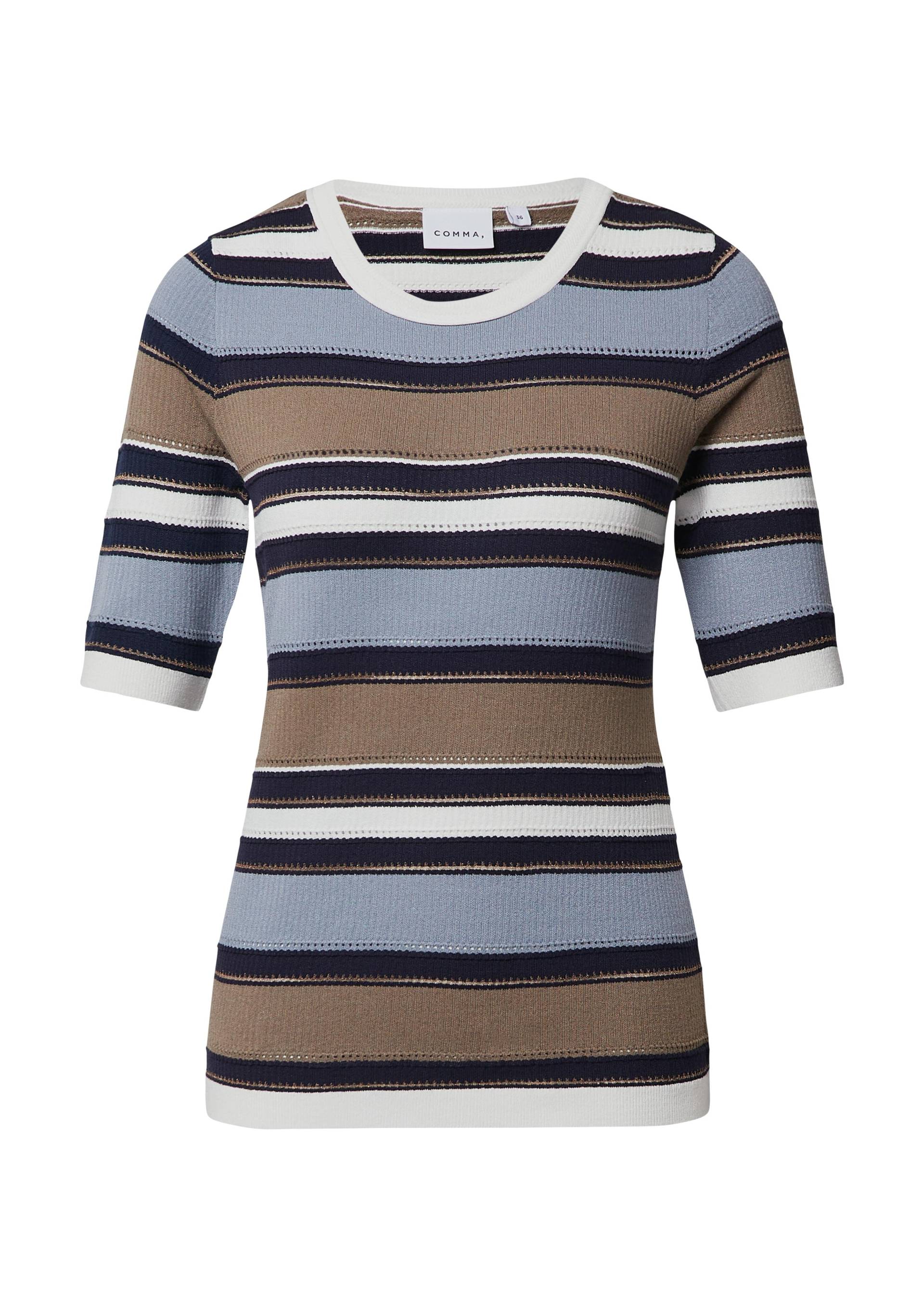 comma - Strickpullover grau - Gr. - 36 von comma