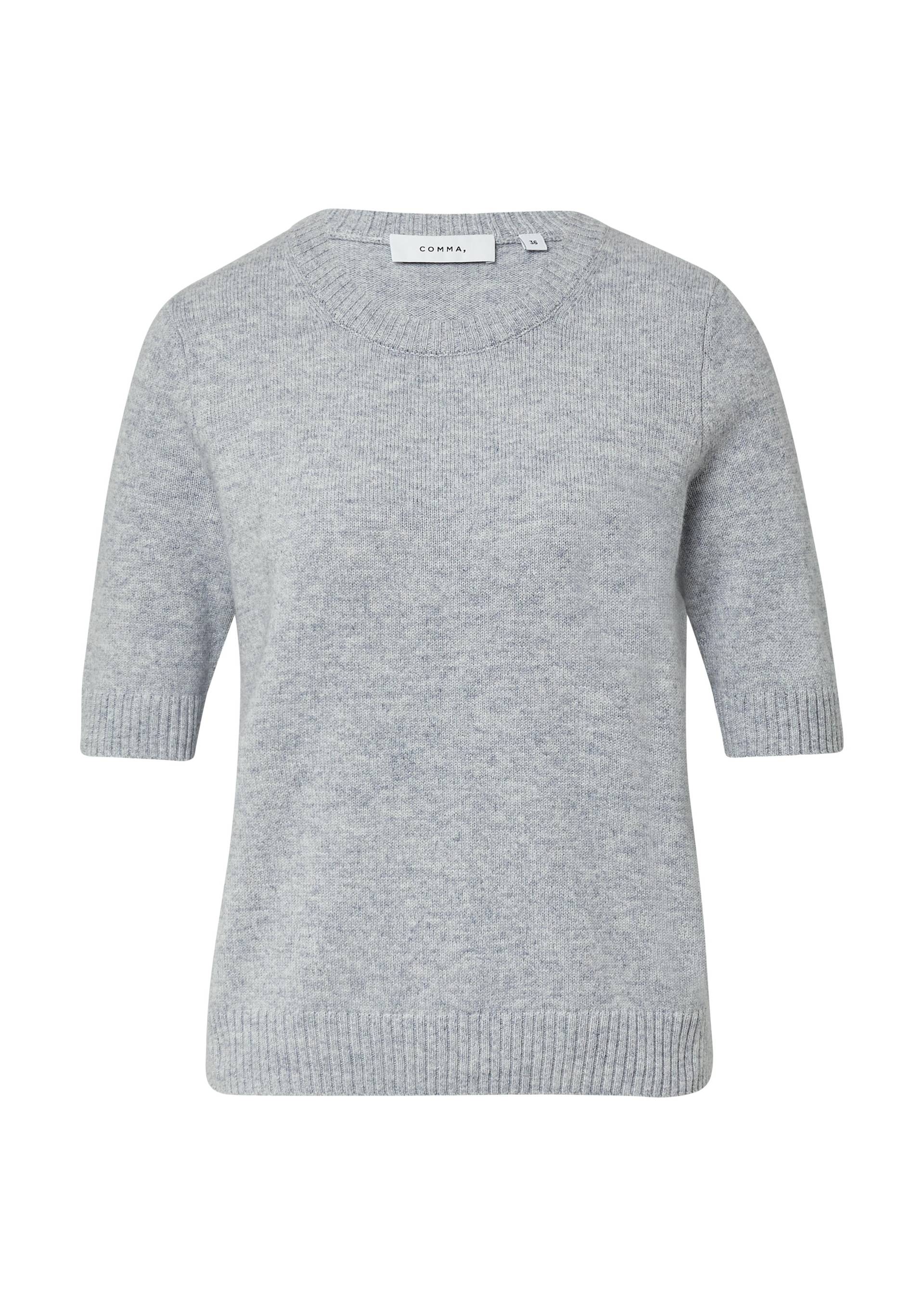comma - Strickpullover grau - Gr. - 36 von comma