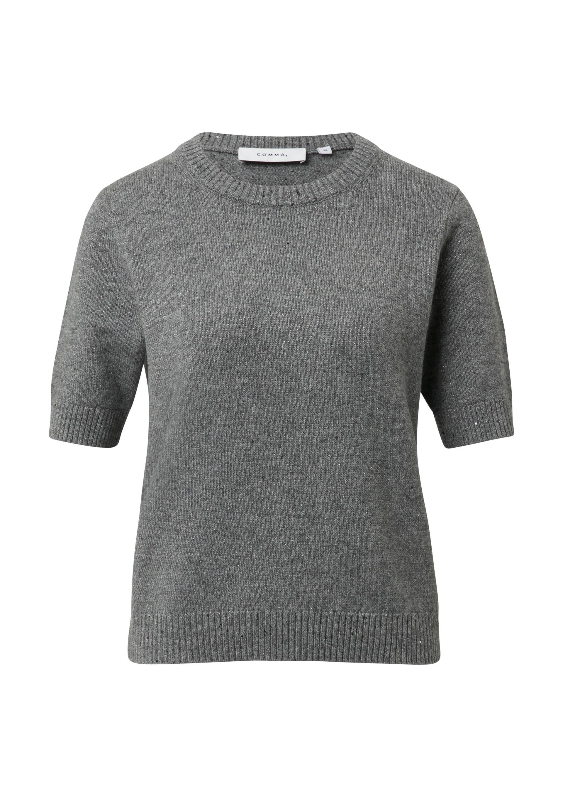 comma - Strickpullover grau - Gr. - 38 von comma