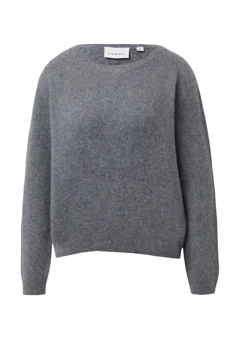 comma - Strickpullover grau - Gr. - 40 von comma