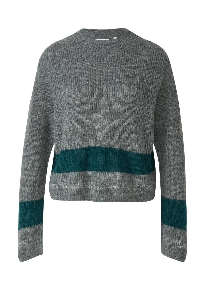 comma - Strickpullover grau - Gr. - 42 von comma