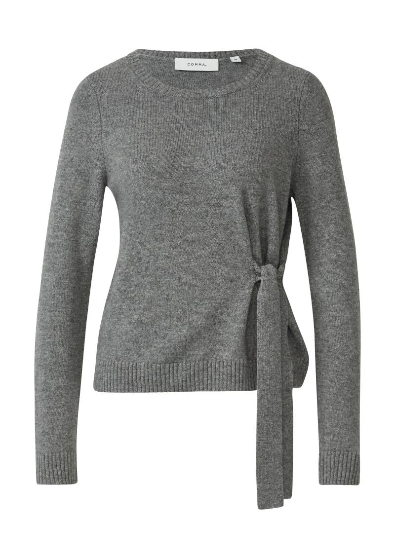 comma - Strickpullover grau - Gr. - 46 von comma