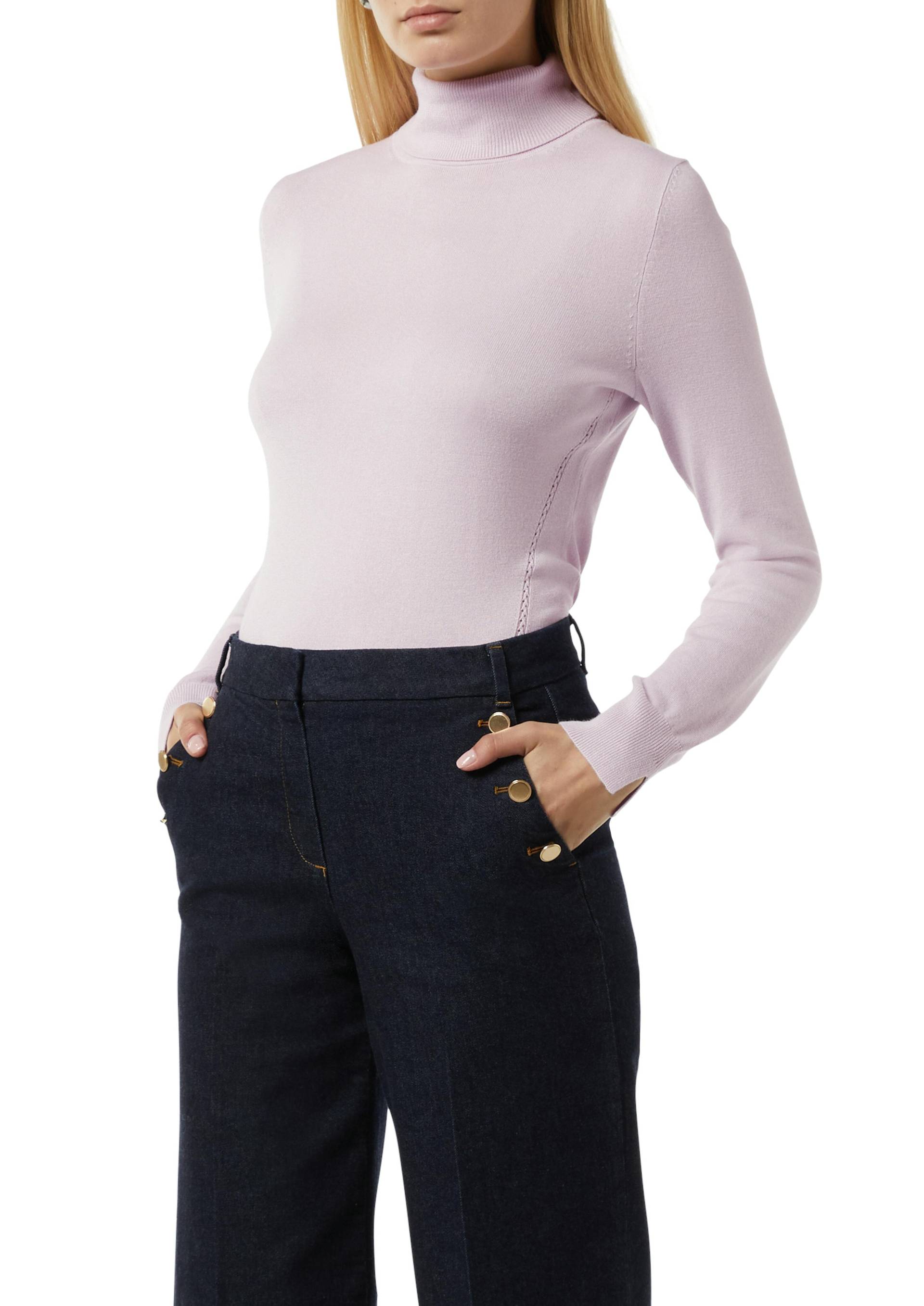 comma - Strickpullover lila - Gr. - 44 von comma