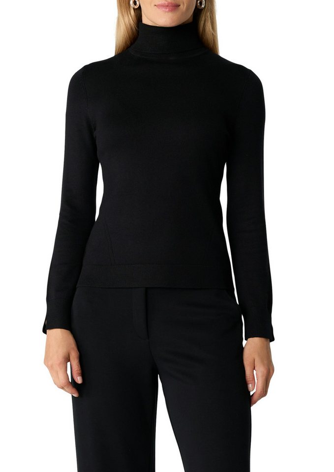 comma Strickpullover mit Ärmelschlitzen von comma