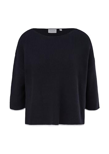 comma Strickpullover mit Kontrast-Details von comma