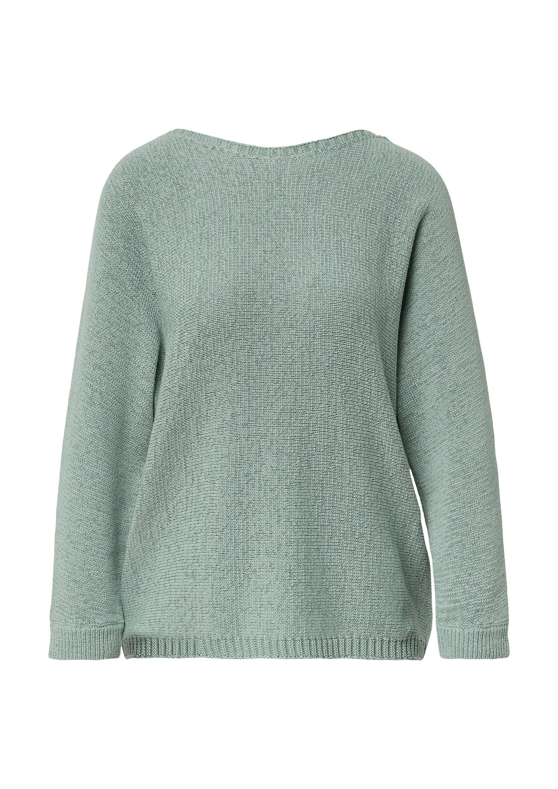 comma - Strickpullover petrol - Gr. - 42 von comma