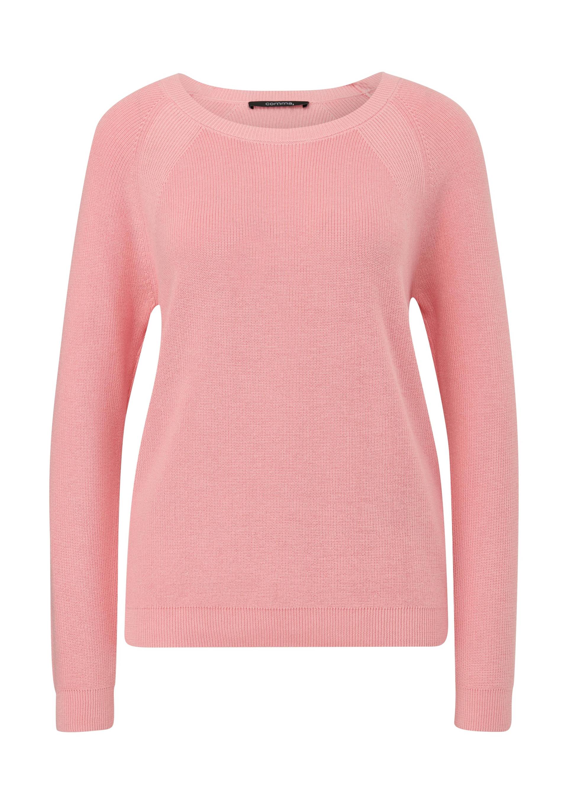 comma - Strickpullover pink - Gr. - 42 von comma