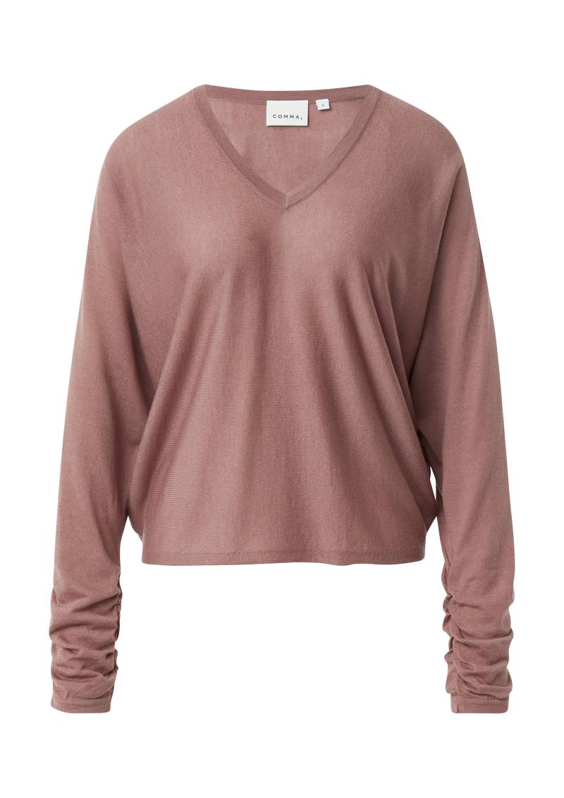 comma - Strickpullover pink - Gr. - M von comma