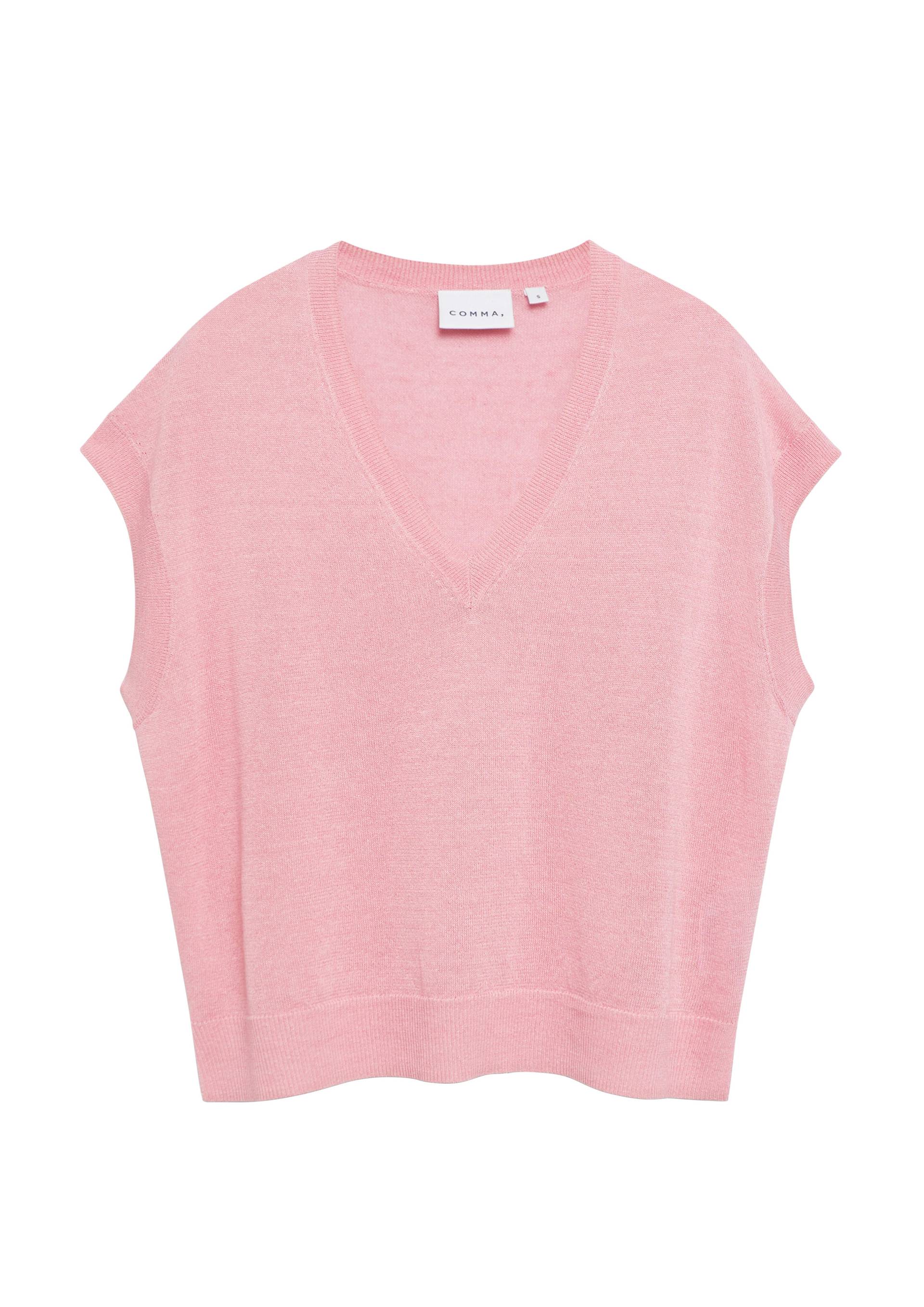 comma - Strickpullover pink - Gr. - M von comma