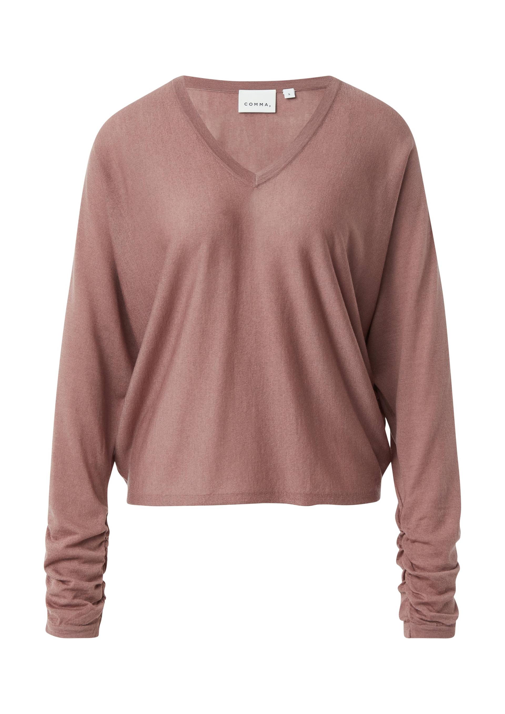 comma - Strickpullover pink - Gr. - XS von comma