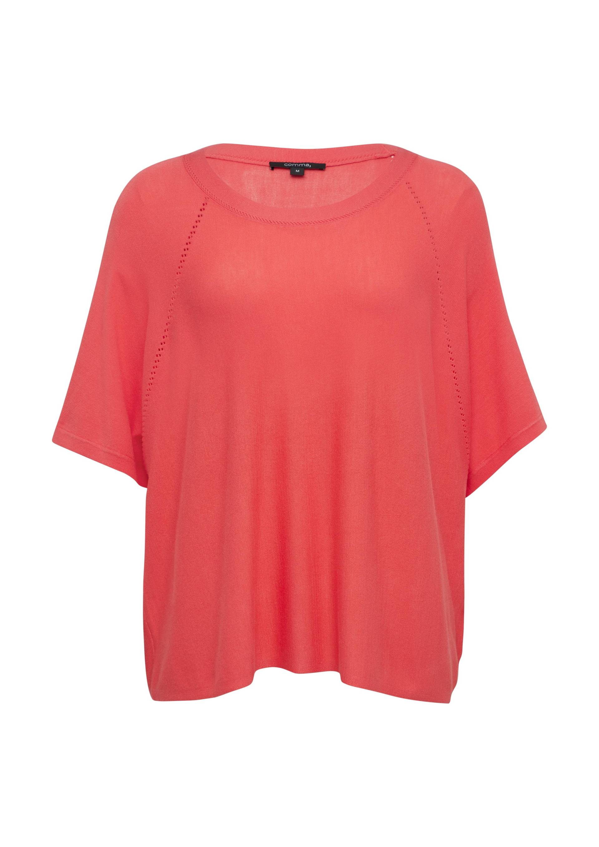 comma - Strickpullover pink|rot - Gr. - L von comma