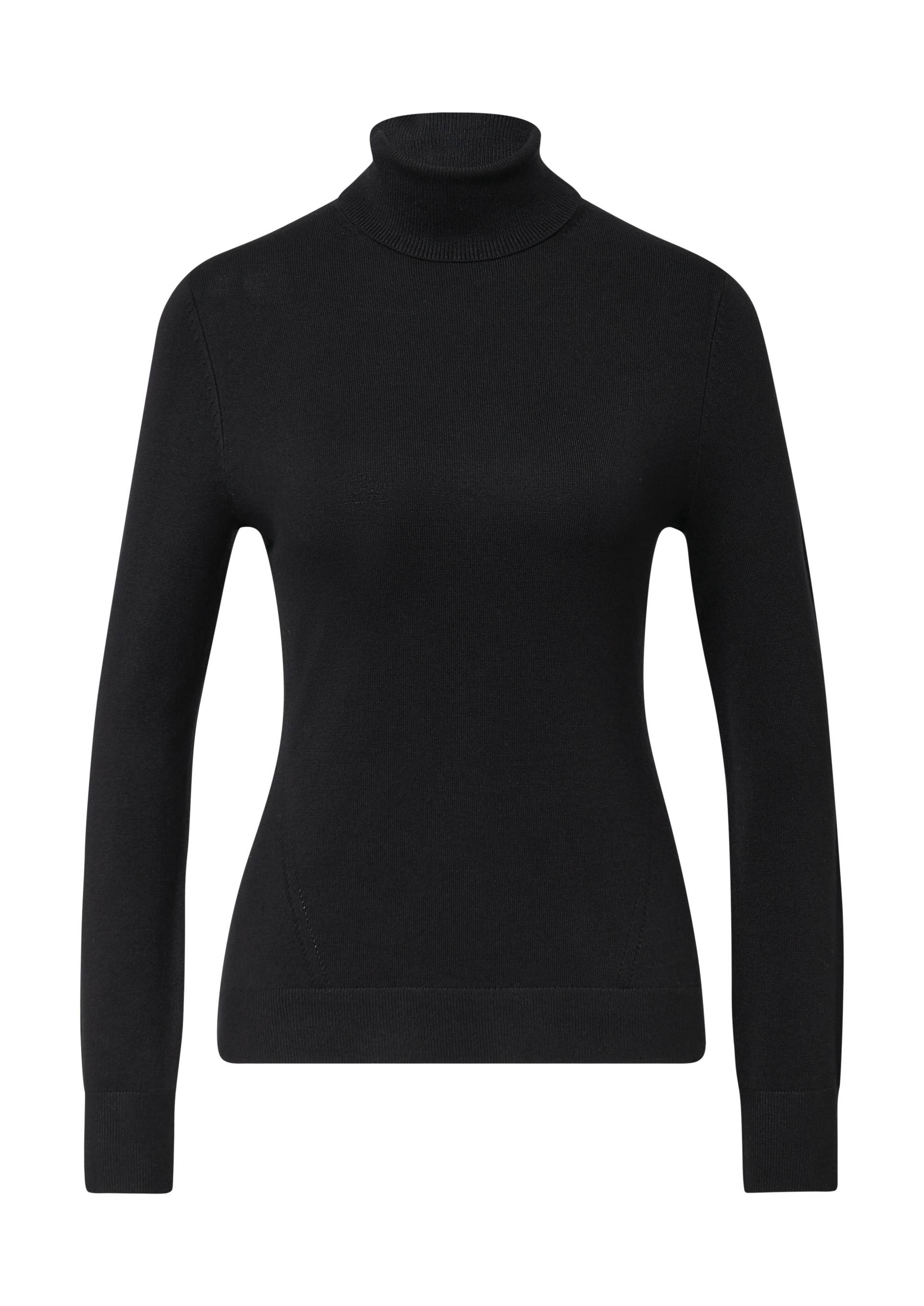 comma - Strickpullover schwarz - Gr. - 44 von comma