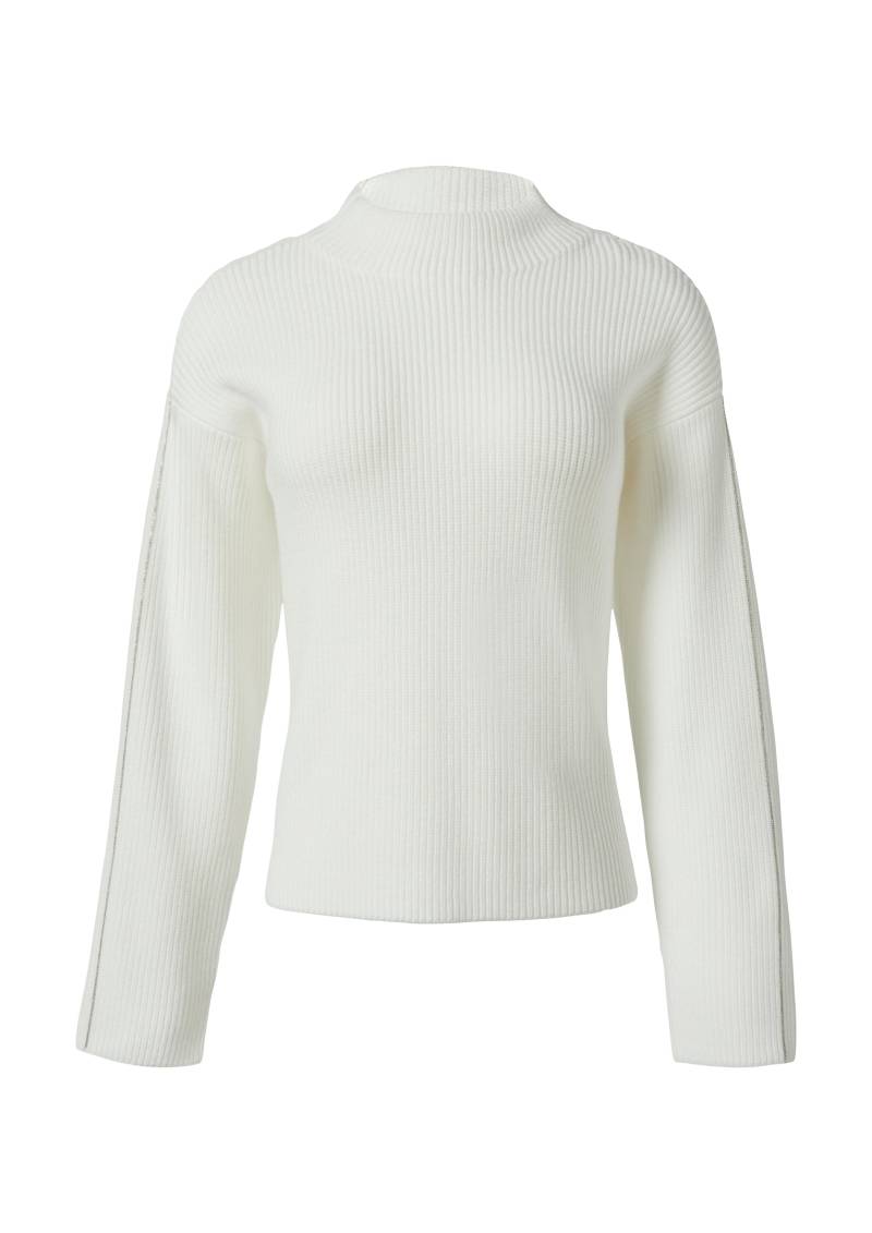 comma - Strickpullover weiß - Gr. - 44 von comma