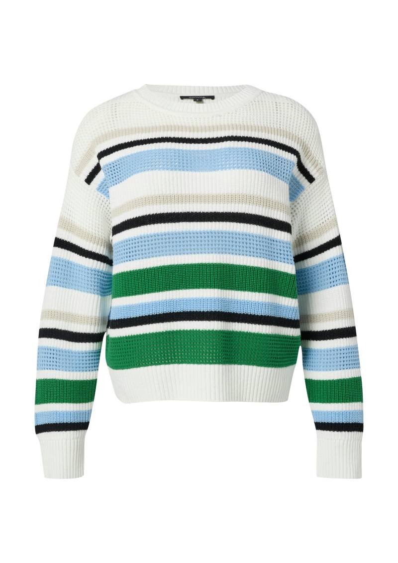 comma - Strickpullover weiß - Gr. - L von comma