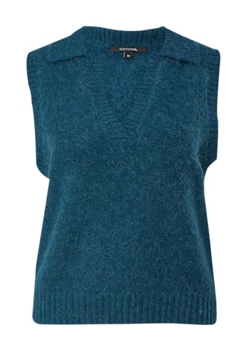 comma Strickpullunder Blue Green - 36 von comma
