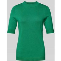comma Strickshirt mit Turtleneck in Gruen, Größe 44 von comma