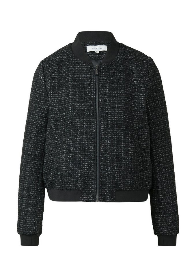 comma Sweatjacke Indoor-Jacke GREY/BLACK von comma