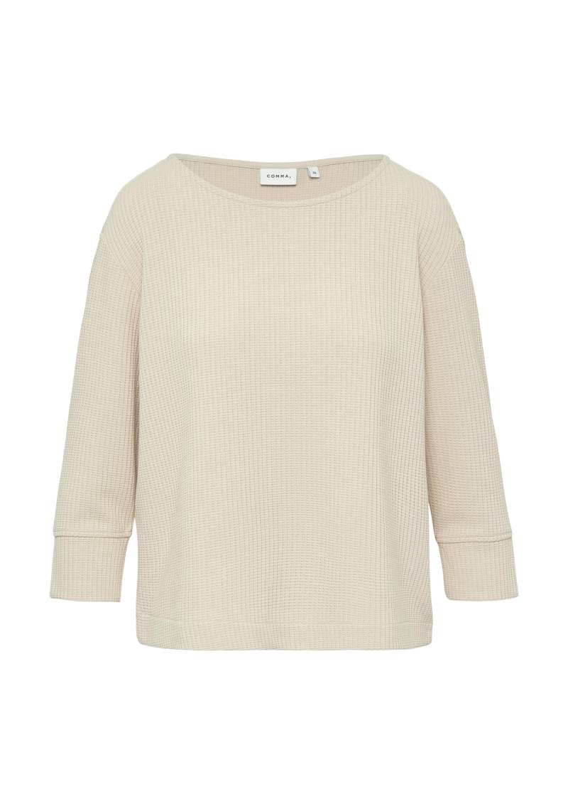 comma - Sweatshirt beige - Gr. - 38 von comma