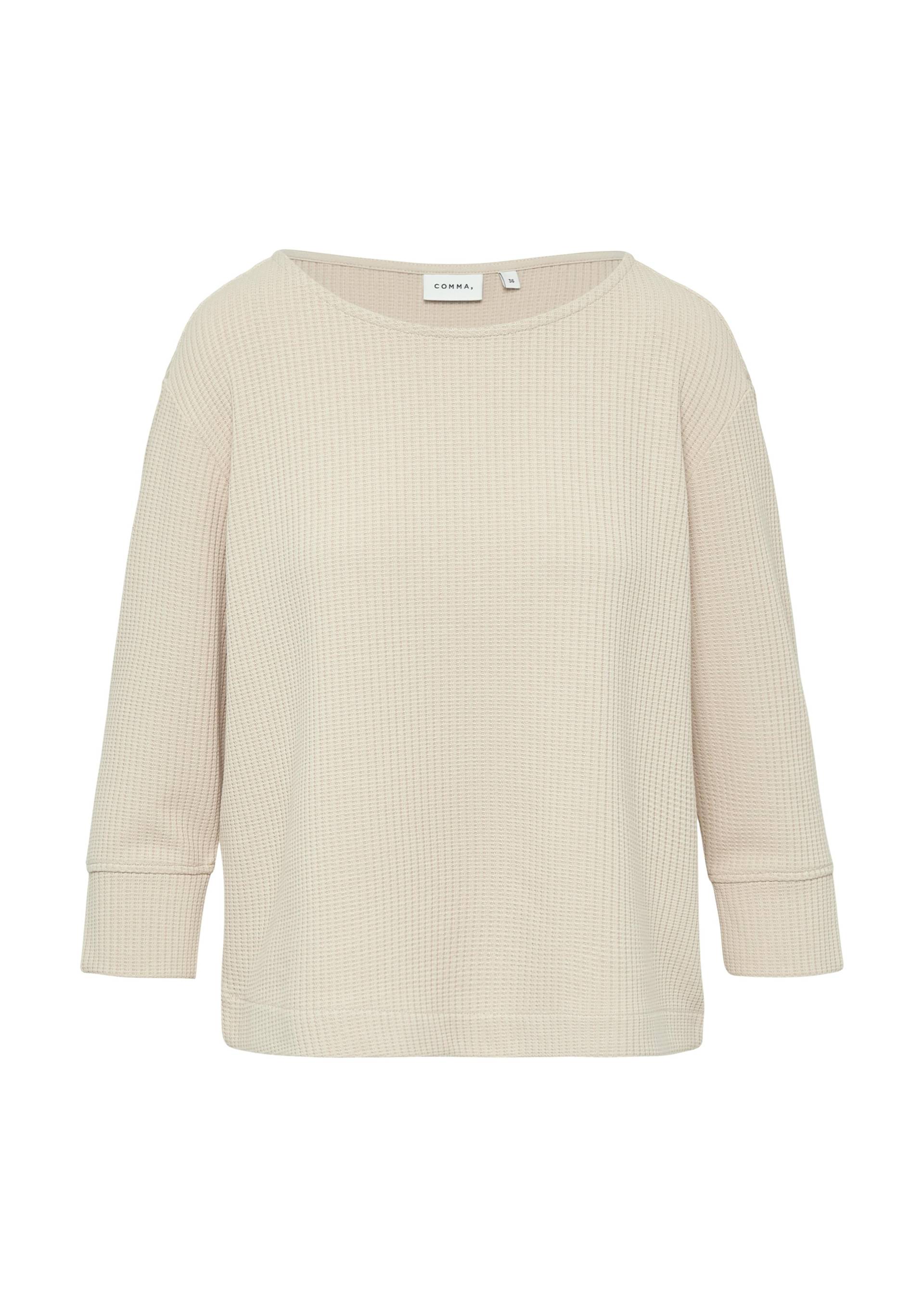 comma - Sweatshirt beige - Gr. - 44 von comma