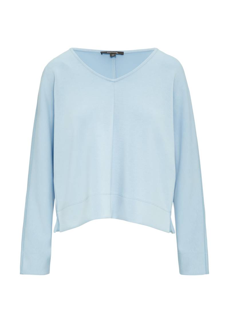 comma - Sweatshirt blau - Gr. - 42 von comma