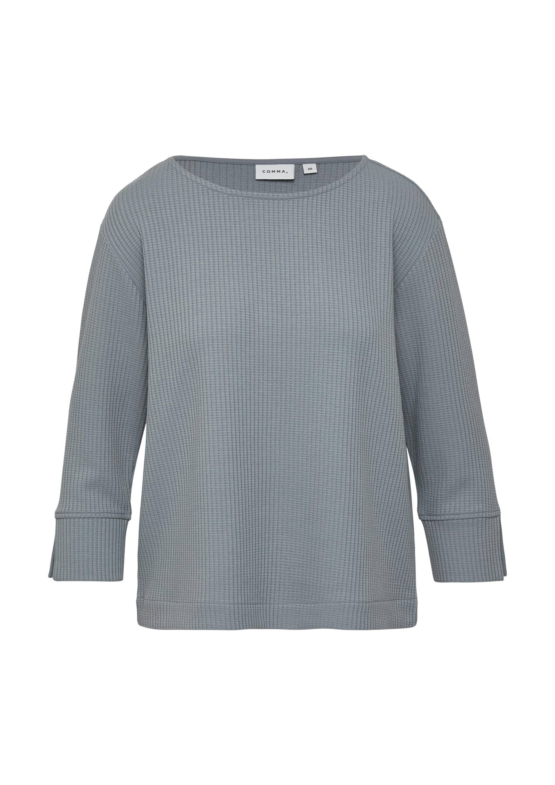 comma - Sweatshirt blau - Gr. - 44 von comma