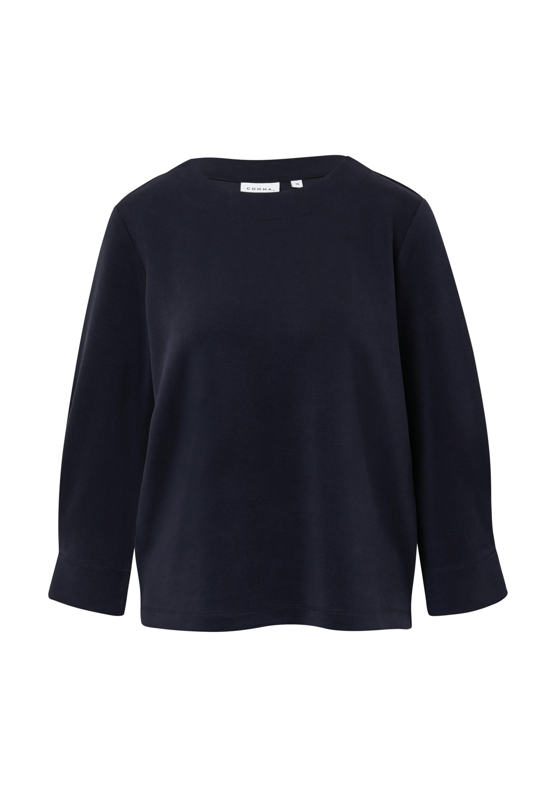 comma - Sweatshirt blau - Gr. - 46 von comma