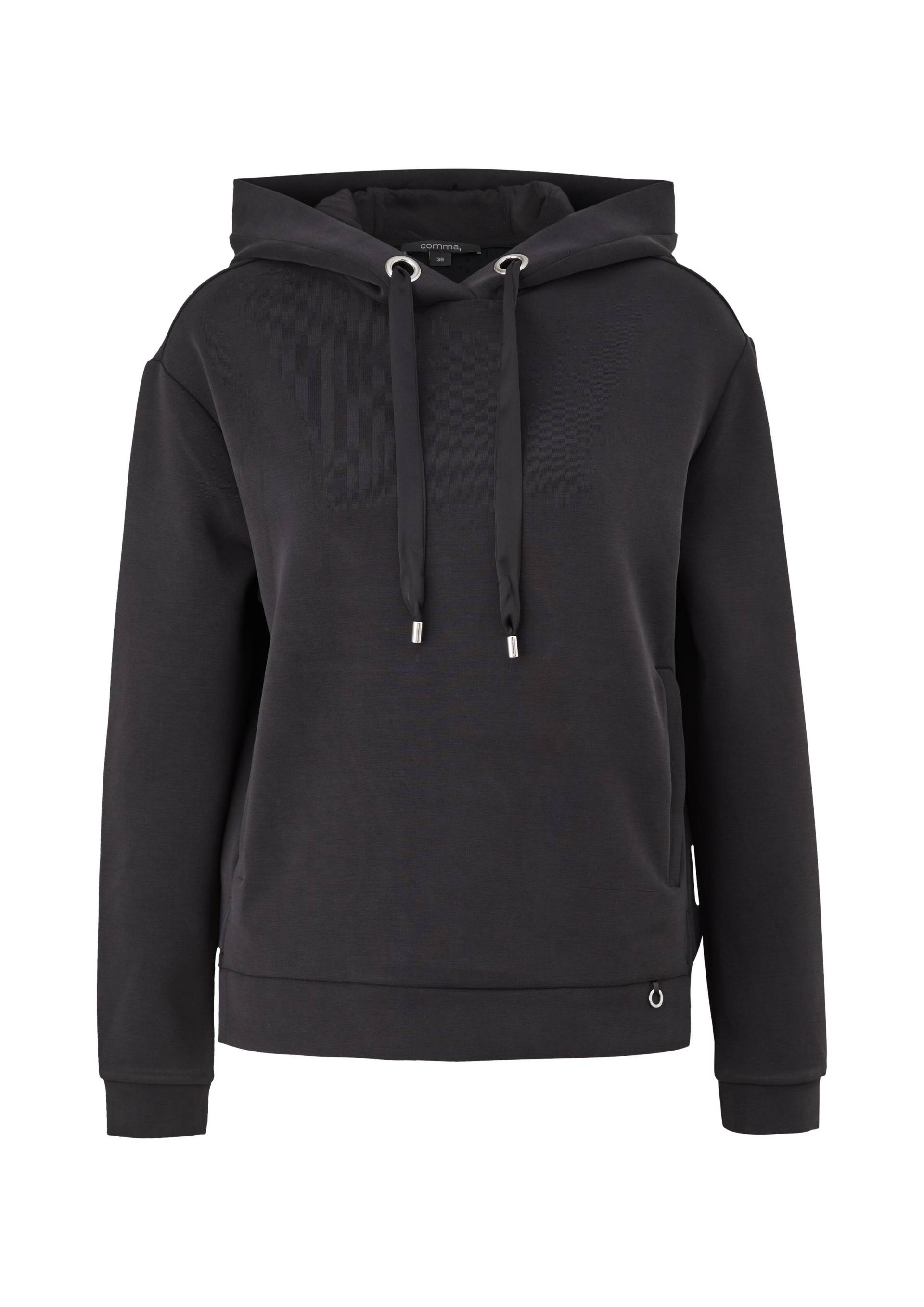 comma - Sweatshirt schwarz - Gr. - 36 von comma