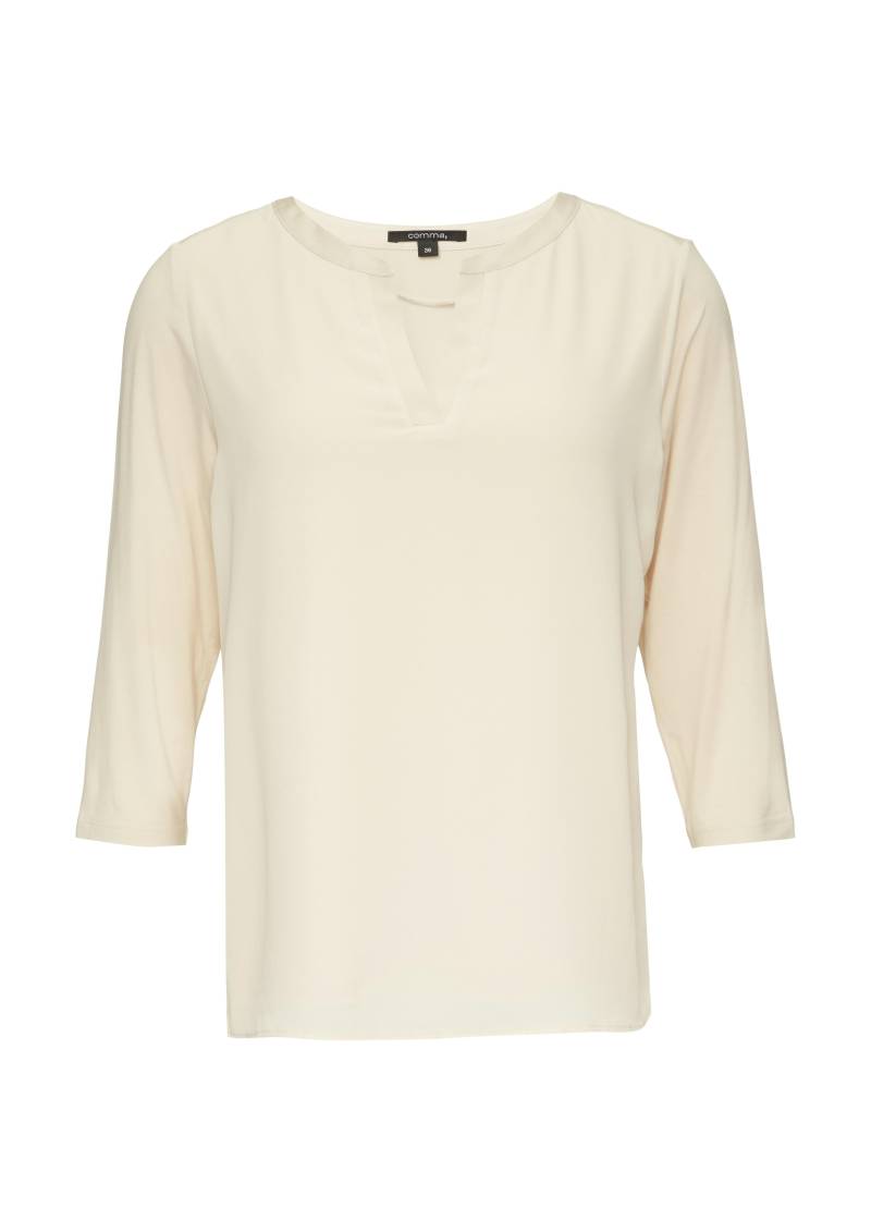 comma - T-Shirt beige - Gr. - 42 von comma