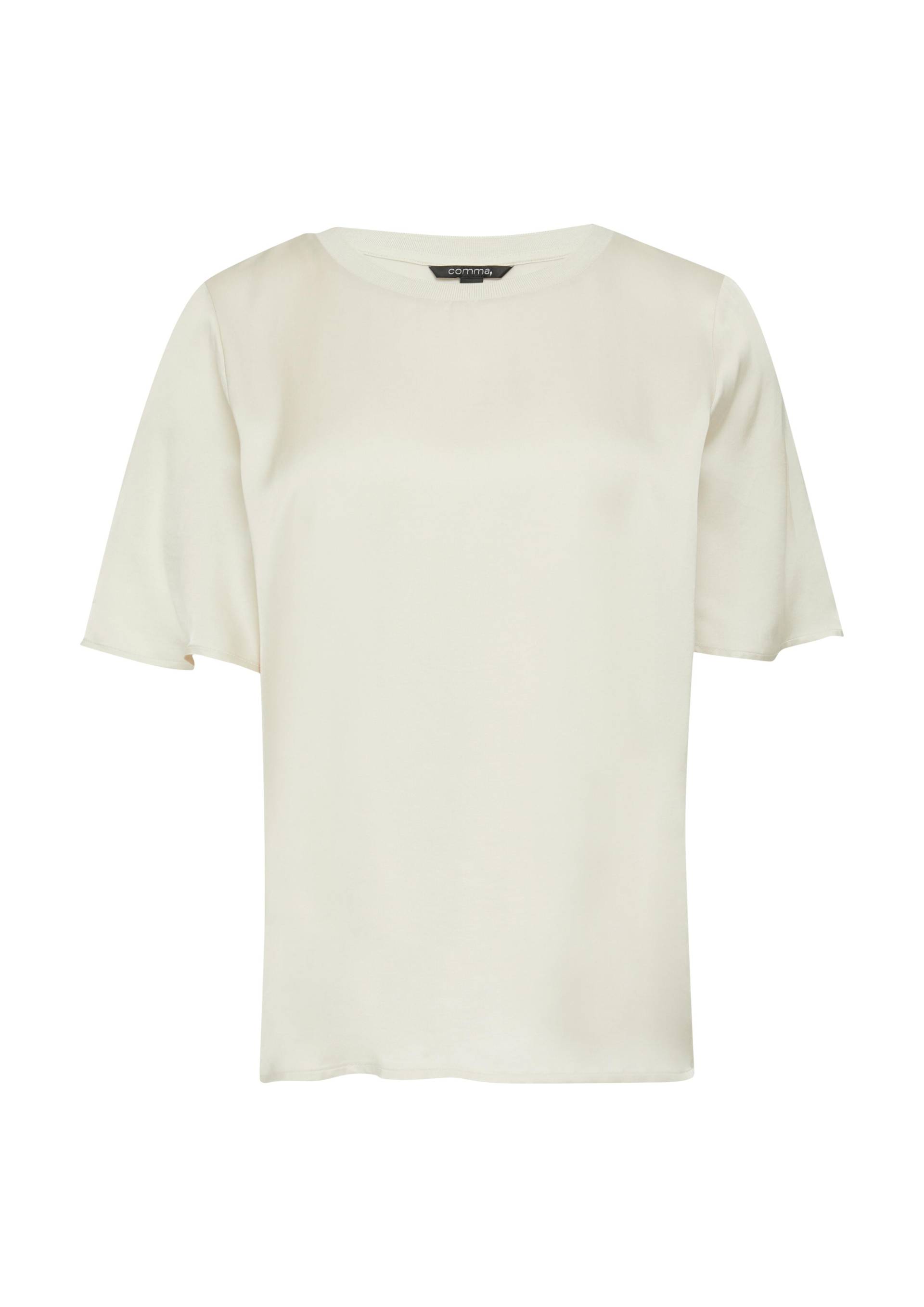 comma - T-Shirt beige - Gr. - 42 von comma