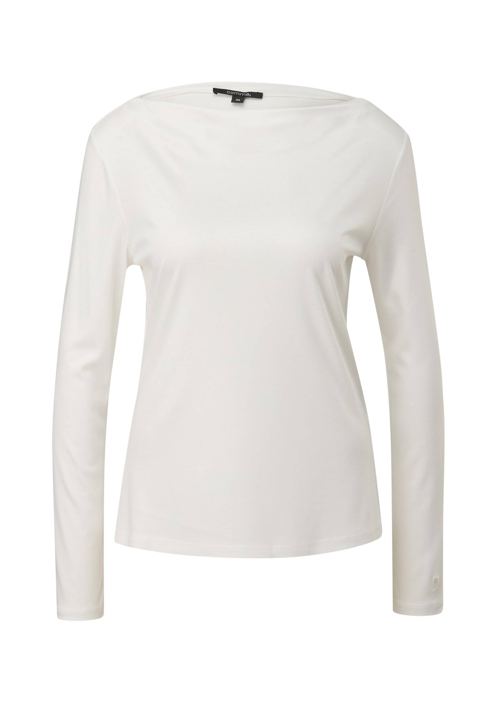 comma - T-Shirt creme - Gr. - 44 von comma