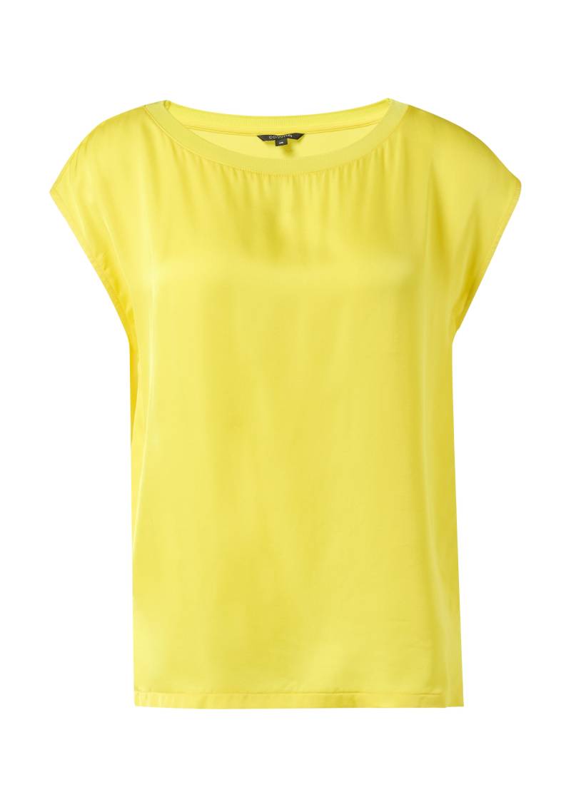 comma - T-Shirt gelb - Gr. - 44 von comma